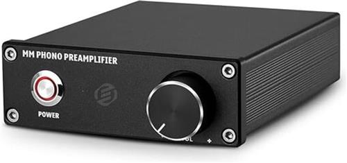 Equivera phono voorversterker - Mini HiFi MM Phono Preamp RIAA Preamp Turntable Versterker