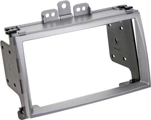 2-DIN Paneel geschikt voor Hyundai I20 | 2009-2012 | Kleur: Zilver