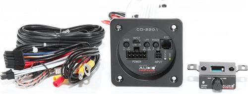 Audio System CO-220.1 mono / 1-kanaals terminal versterker / Auto versterker / Plug in box