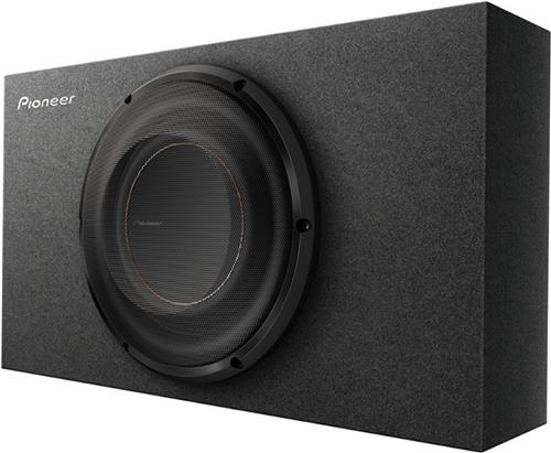 Pioneer TS-D10LB Subwoofer - 10 Inch, 350W RMS, 1300W Piekvermogen, 2 Ohm, Compact en Plat Ontwerp