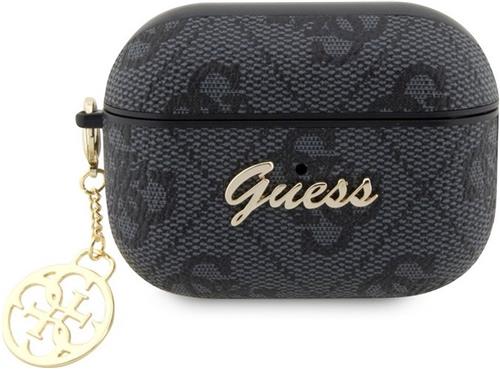 Guess 4G PU Leather Case - Apple Airpods Pro 2 (2e generatie) - Grijs