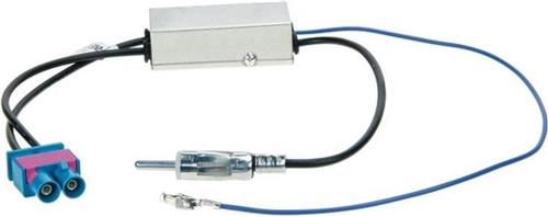 Antenne Adapter DIN - Dubbel-Fakra/ Phantom power Volkswagen - Audi - Skoda - Maserati - Seat -Scania