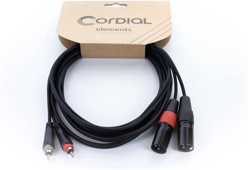 Cordial EU 6 MC Audiokabel 6 m - Audio kabel