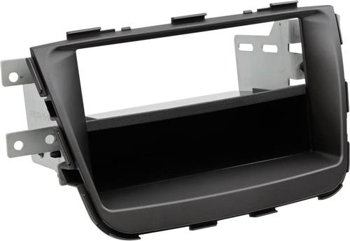 2-DIN Paneel Kia Sorento 2012-2015 Kleur: Zwart