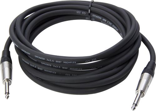 Cordial LS kabel jack 20m,CPL PP 25 Neutrikstekker, 2 x 2,5 qmm - Speakerkabel