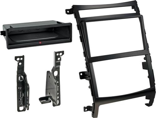 2-DIN Paneel Inbay® Hyundai iX55/ Veracruz Kleur: Zwart