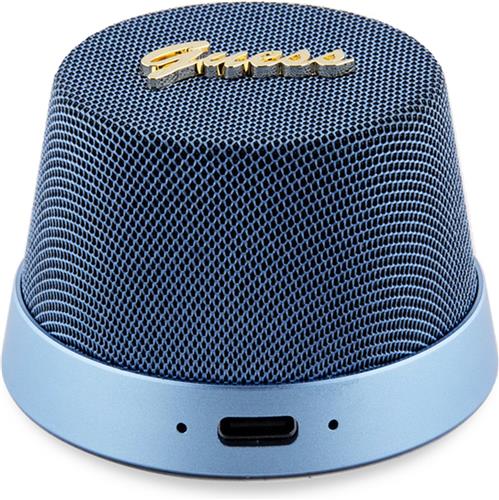 Guess Bluetooth Speaker Script Logo (MagSafe Compatible) - Blauw