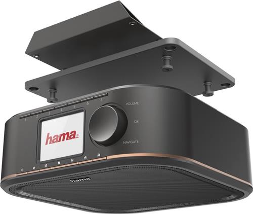 Hama Digitale radio "DR350", FM/DAB/DAB+, zwart