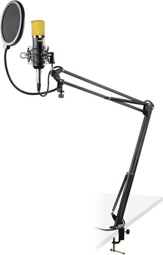 Studio microfoon - Vonyx CMS400B - Met verstelbare arm, shockmount en popfilter