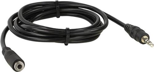 Stereo jack 3,5mm Stereo naar stereo 3.50mm 100cm (4-polig)