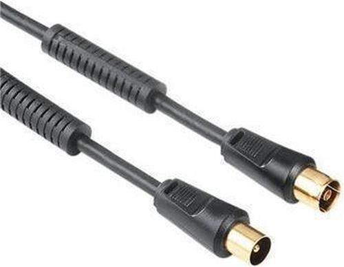 Hama Antenna Cable Coaxial Male Plug - Coaxial Female Jack, 5 m, 75 dB