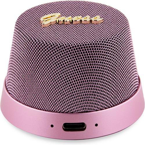 Guess Bluetooth Speaker Script Logo (MagSafe Compatible) - Roze