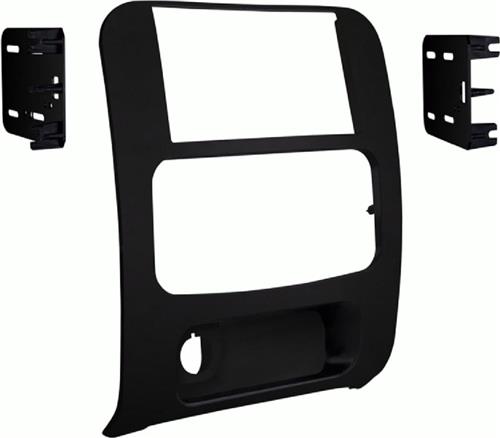 2-DIN radiopaneel Jeep Cherokee(KJ)/Liberty(KJ) zwart (METRA)