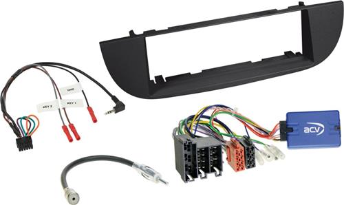 1-DIN kit Fiat 500 2008-2015