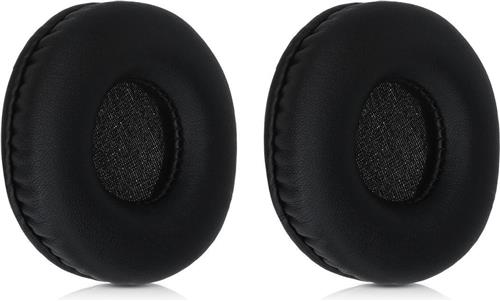 kwmobile 2x oorkussens geschikt voor JBL Tune 600 / 500BT / 510BT / 450 - Earpads voor koptelefoon in zwart