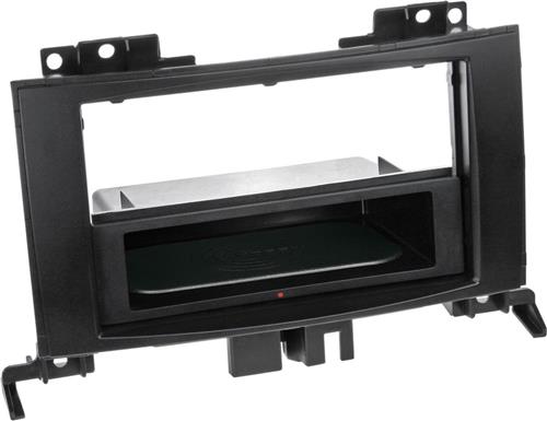 2-DIN Paneel geschikt voor Inbay® Mercedes Benz Sprinter - Volkswagen Crafter 2006-2017 Kleur: Zwart