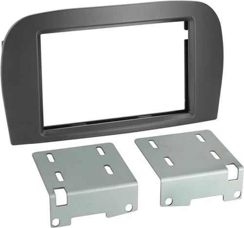 2-DIN Paneel geschikt voor Mercedes Benz SL-Klasse R230 2005-2011 Kleur: Zwart