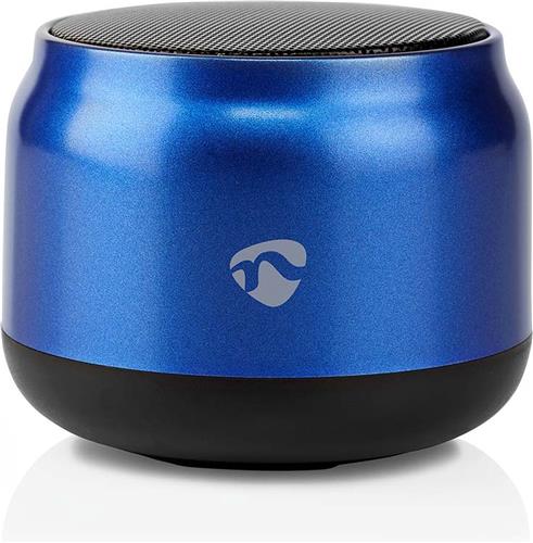 Bluetooth-Speaker - Maximale batterijduur: 4 uur - Handheld Ontwerp - 5 W - Mono - Ingebouwde microfoon - Koppelbaar - Blauw