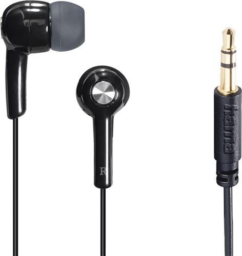 Hama Oordopjes "Gloss", in-ear, zwart