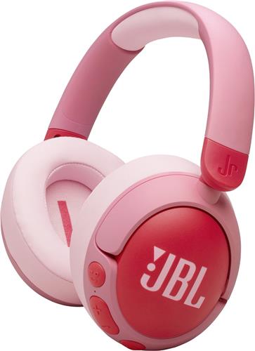 JBL Junior 470NC - Draadloze over-ear kinder koptelefoon - Noice Cancelling - Roze