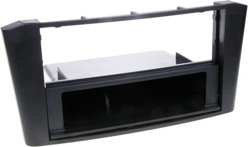 2-DIN Paneel geschikt voor Toyota Avensis T25 2003-2009 Kleur: Zwart