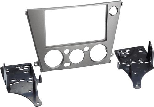 2-DIN Paneel geschikt voor Subaru Legacy / Outback 2005-2009 Kleur: Antraciet