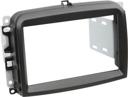 2-DIN Paneel Fiat 500L 2012-2019 Kleur: Zwart