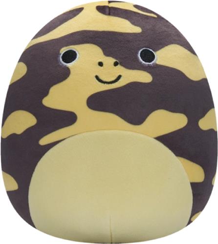 Squishmallows Forest Zwart/Geel Salamander Pluche Knuffel 20 cm