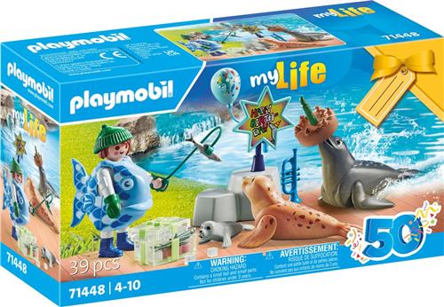 PLAYMOBIL My Life Dieren voeren - 71448