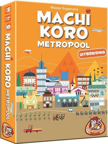 White Goblin Games Machi Koro Metropool - uitbreiding - dobbelspel