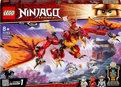 LEGO NINJAGO Legacy Vuurdraak Aanval - 71753