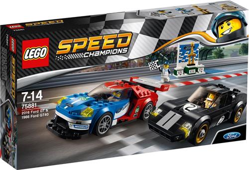 LEGO Speed Champions 2016 Ford GT & 1966 Ford GT40 - 75881