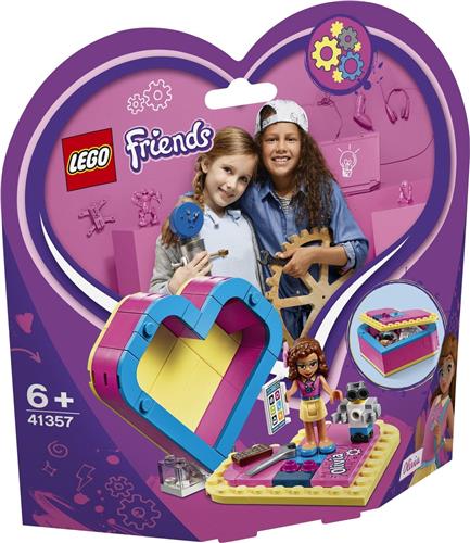 LEGO Friends Olivia's Hartvormige Doos - 41357