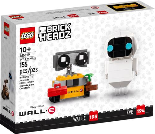 LEGO Disney Brickheadz 40619 - EVE & WALLE