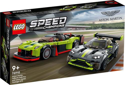 LEGO Speed Champions Aston Martin Valkyrie AMR Pro en Aston Martin Vantage GT3- 76910