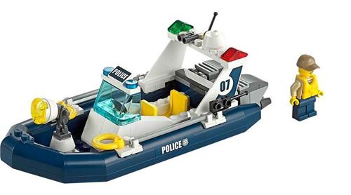 LEGO City Moeraspolitie Hoofdbureau - 60069