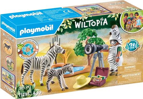 PLAYMOBIL Wiltopia Onderweg met de dierenfotograaf - 71295