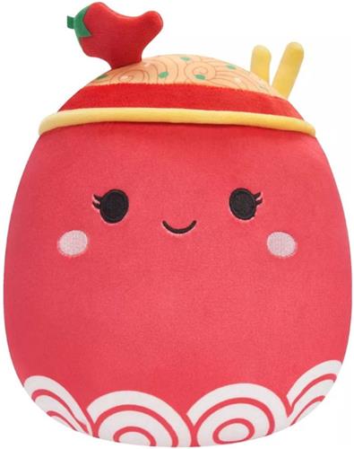 Squishmallows Odion the Red Fire Noodles 40cm Pluche