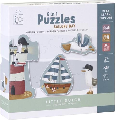 Little Dutch Vormenpuzzel Sailors Bay