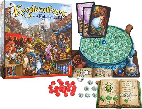 De Kwakzalvers van Kakelenburg Bordspel