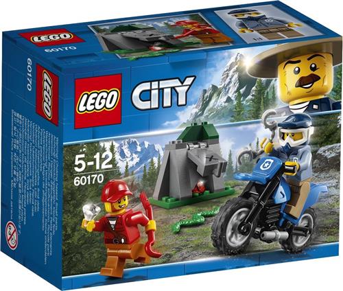 LEGO City Bergpolitie Off-road Achtervolging - 60170