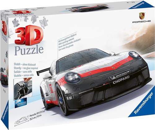 Ravensburger Porsche 911 GT3 Cup - 3D Puzzel