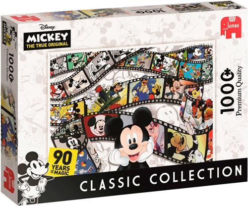 Jumbo Puzzel Disney Classic Collection Mickey Mouse 90th Anniversary - Legpuzzel - 1000 stukjes