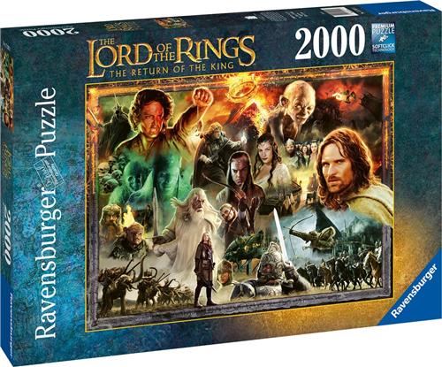 Ravensburger puzzel Lord of the rings: Return of the King - Legpuzzel - 2000 stukjes