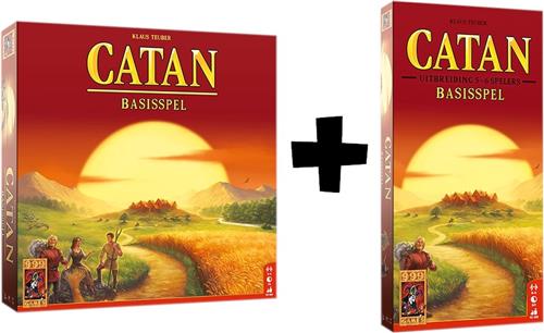 Catan Basis + Uitbreiding 5/6 voordeelbundel