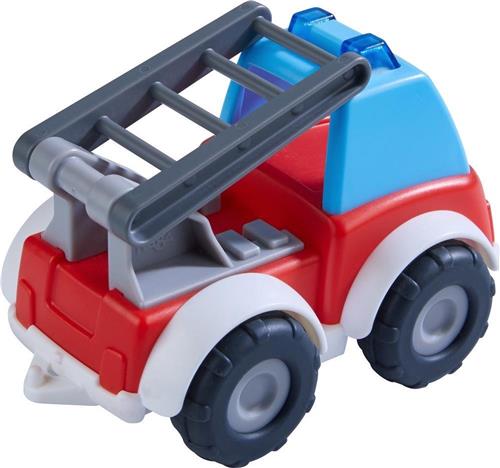 Haba Brandweerwagen Jongens 13 X 9 Cm Rood/blauw