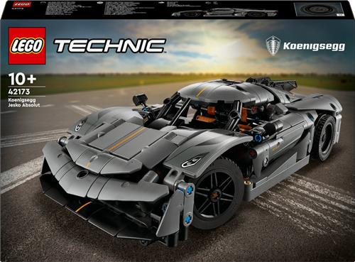 LEGO Technic Koenigsegg Jesko Absolut grijze hypercar 42173