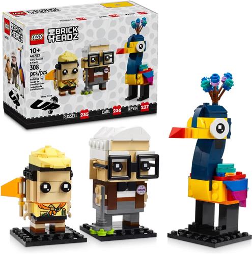 LEGO Brickheadz 40752 - Carl, Russell en Kevin - Disney Pixar Up