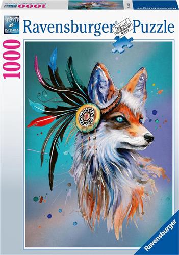 Ravensburger puzzel Boho vos - Legpuzzel - 1000 stukjes