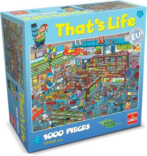 Goliath That's Life Puzzel - Supermarkt - Puzzel 1000 stukjes